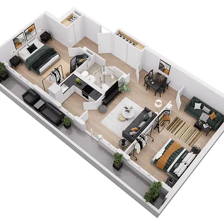 Apartment Airhosted - Centre *